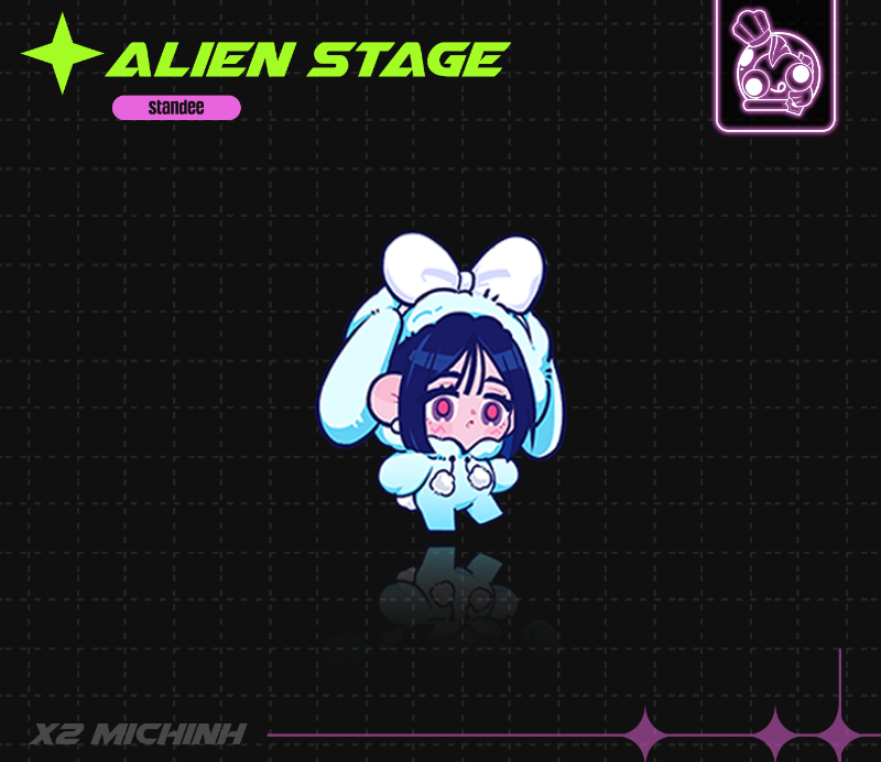 ALIEN STAGE Standee Hologram
