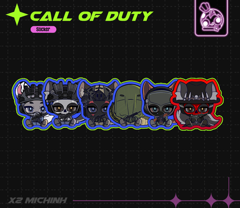 CoD Sticker