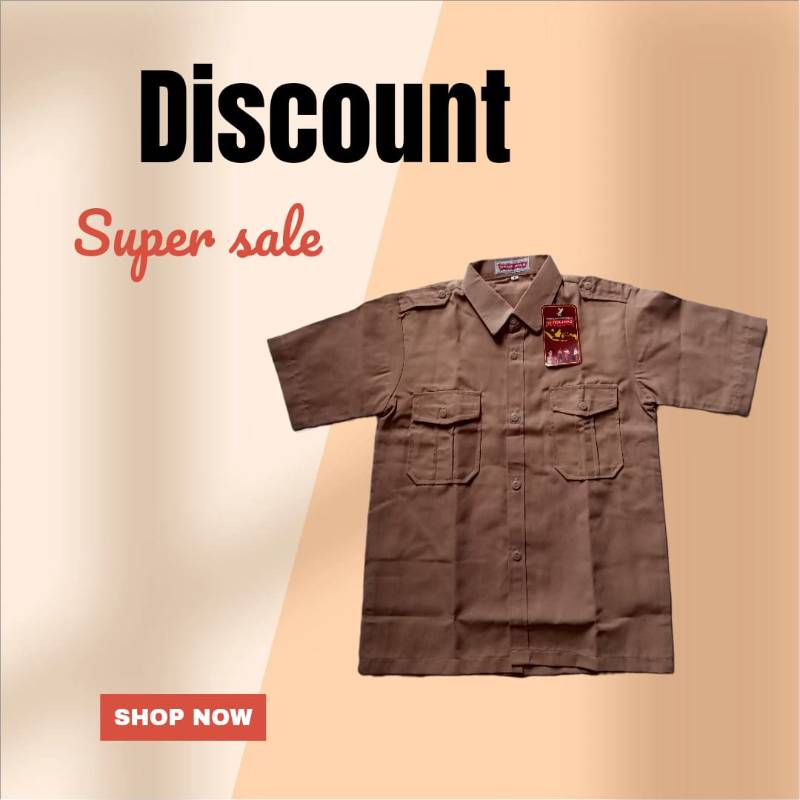 Baju Pramuka Lengan Pendek Kantong 2 (7)