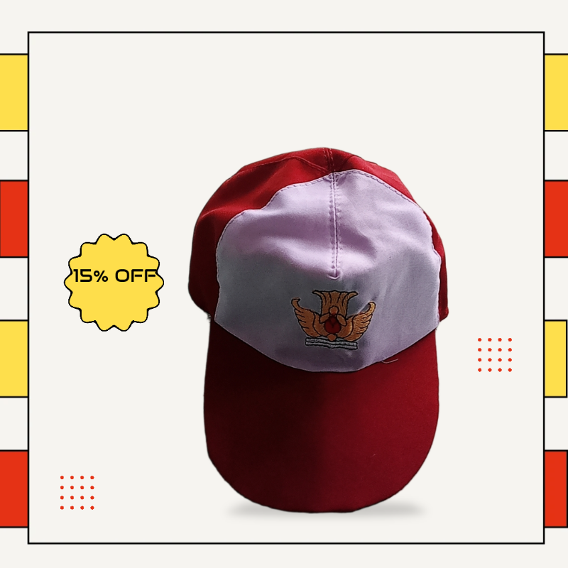 TOPI MERAH HATI SD