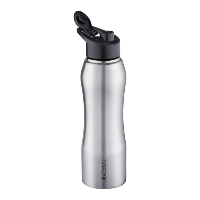 Borosil Hydra Grip-n-Sip Stainless Steel 1000 ml Water Bottle
