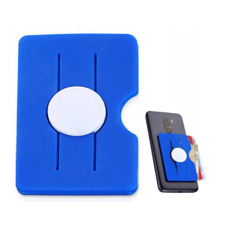 Silicon Mobile Wallet With Finger Slit