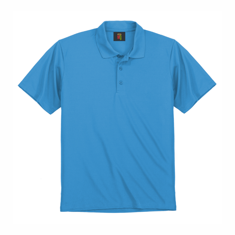 OMG Endurance Men's In & Out Polo T-Shirt - Sky Blue