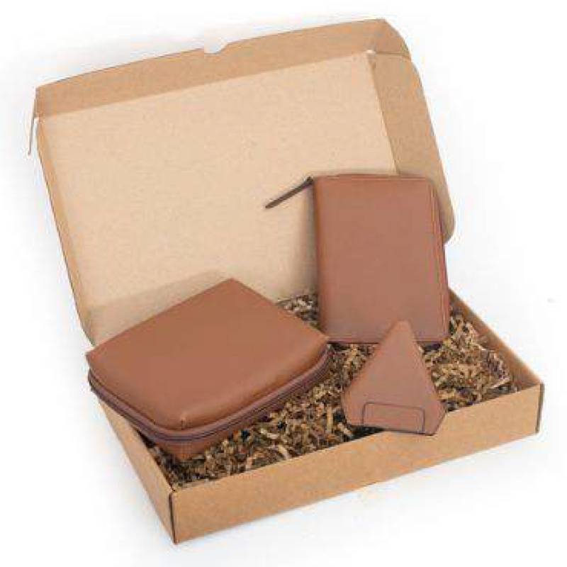 Oblique Gift Set GS - M04 Medium - Tan