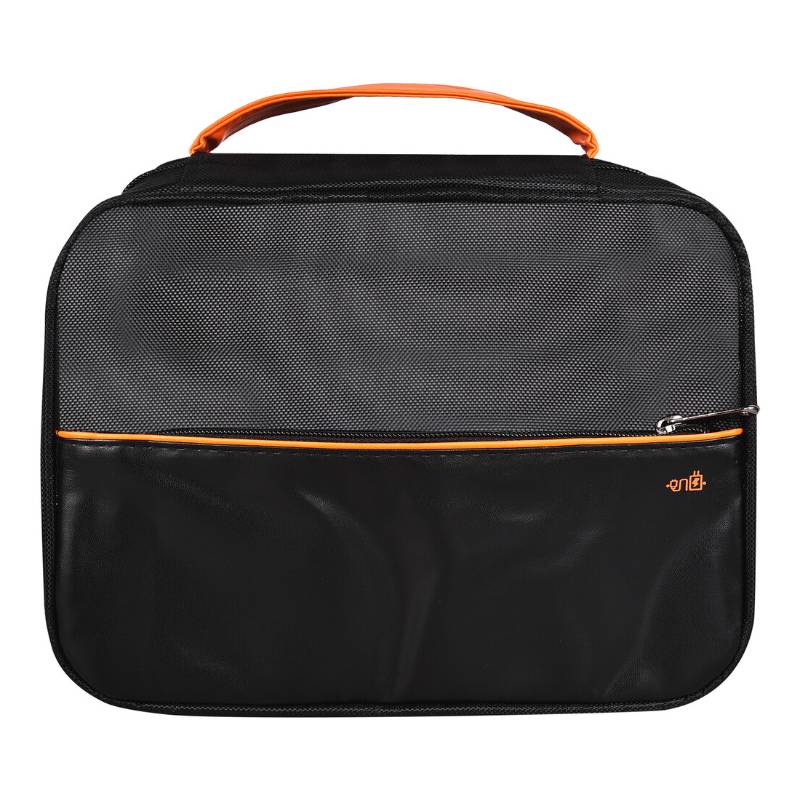 Urban Gear Techie Pro Travel Digital Bag Organiser - Black/Orange