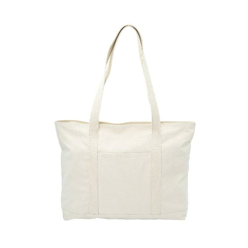 SOIL Boat Tote Shopping Bag - White
