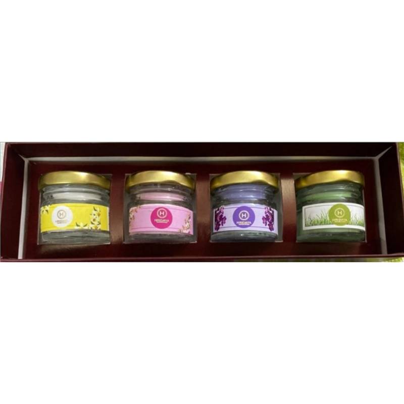 3 in 1 Scented Mini Jar Candles - Hridaya