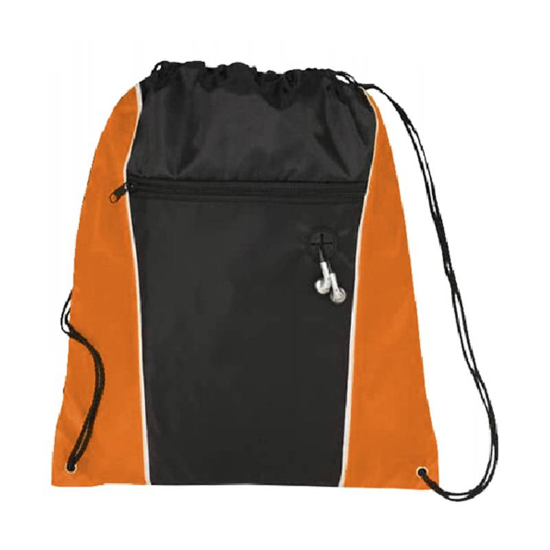 travelXOXO Funnel Drawstring Bag-Orange