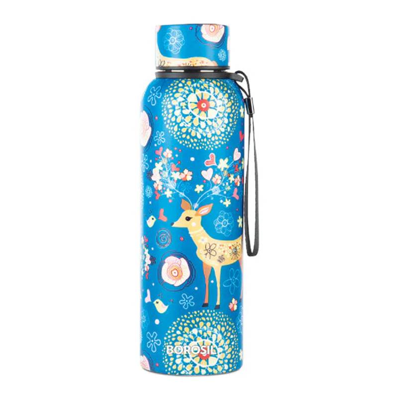 Borosil Hydra Trek Artisan Stainless Steel Water Bottle