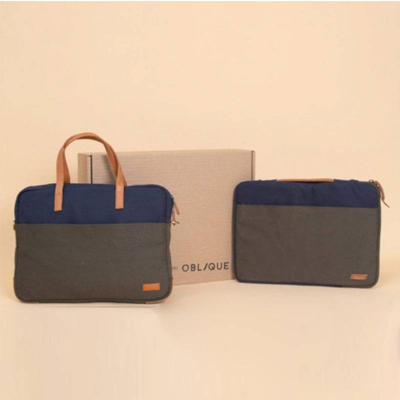 Oblique Gift Set GS - XL06 - Olive/Navy