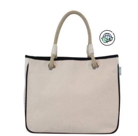 SOIL Rope Tote Bag - Black