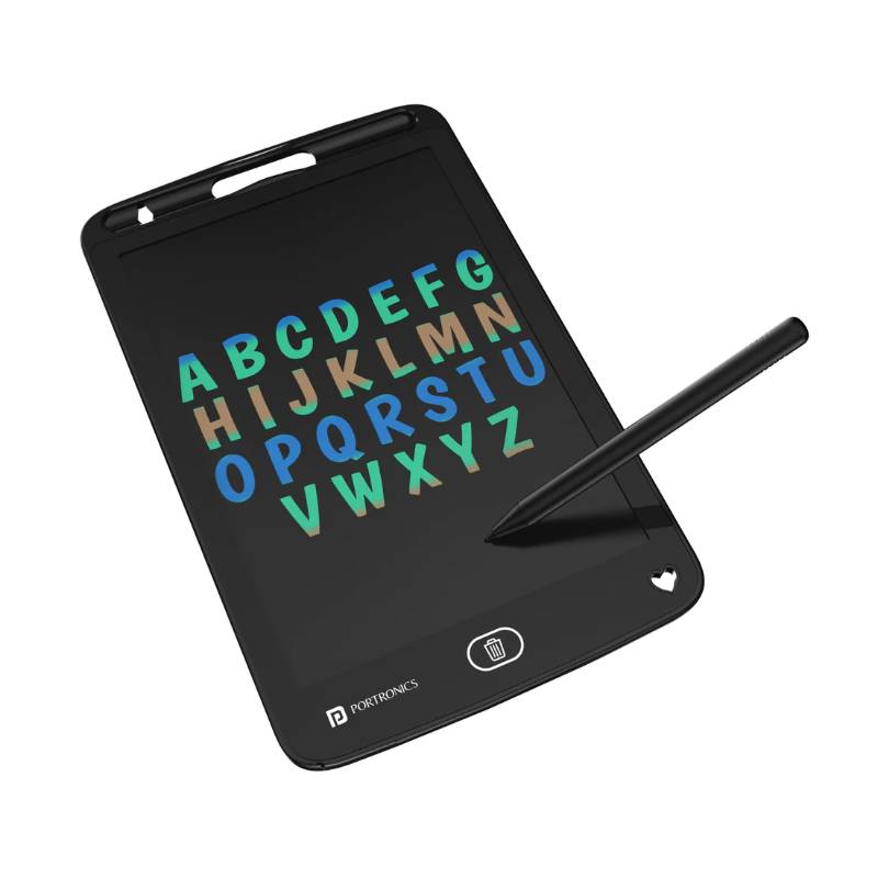 Portronics Ruffpad 8.5M Multicolor LCD Writing Pad