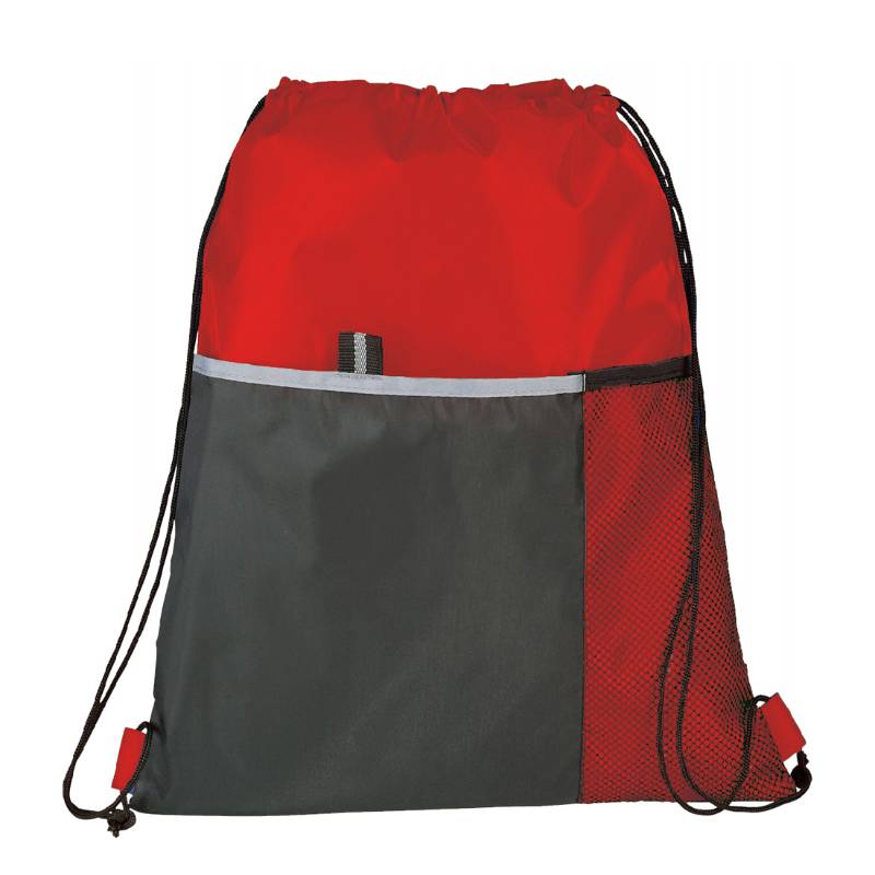 travelXOXO Free Throw Drawstring Bag-Red