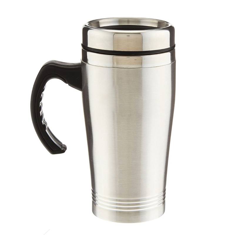 Hydromonk Stainless Steel Double Wall Thermos Tumbler - Silver
