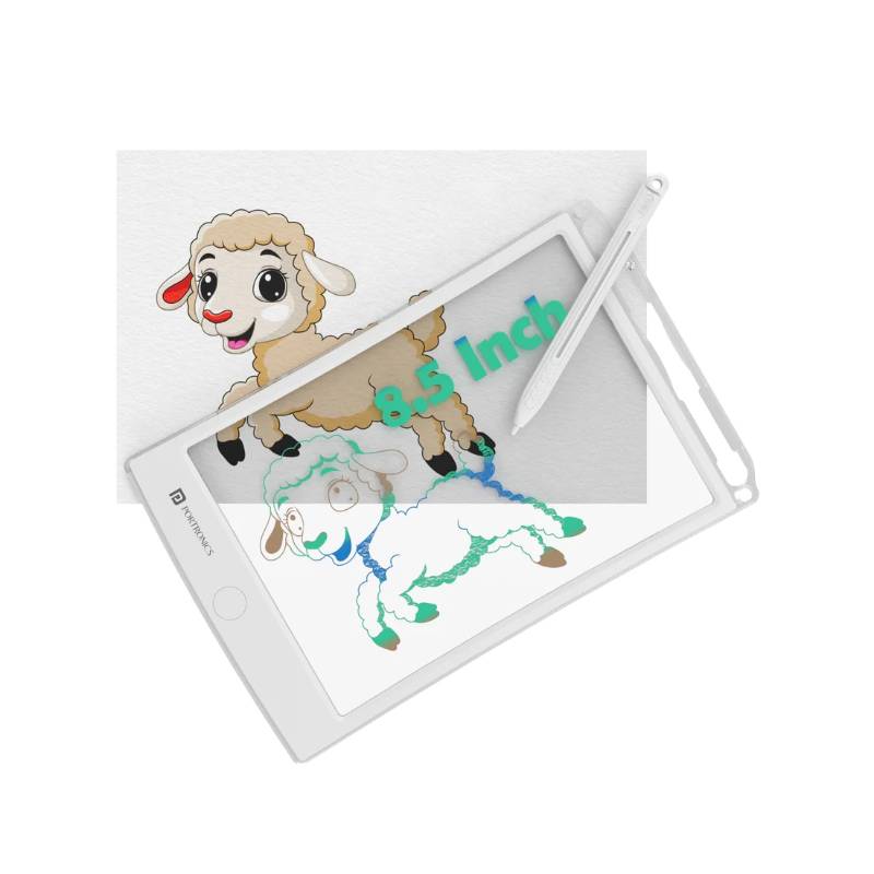 Portronics Ruffpad One Transparent Multicolor LCD Writing Pad