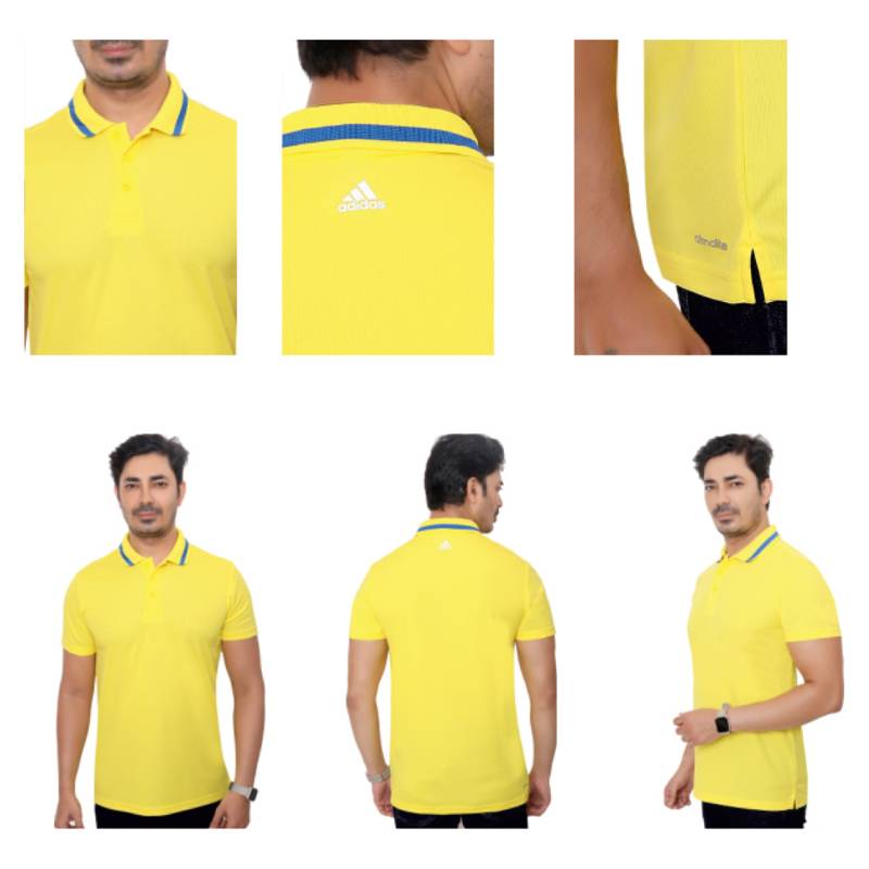 Adidas Clima Lite Aeroready T-Shirt FJ6260 - Yellow