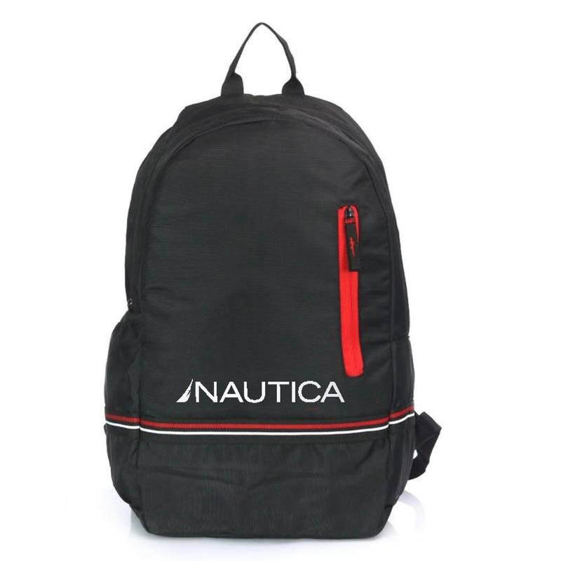Nautica Polyester Laptop Backpack - Black