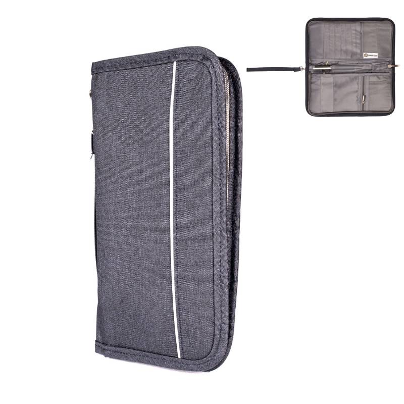 Urban Gear Trvlpac Travel Passport Case - Grey