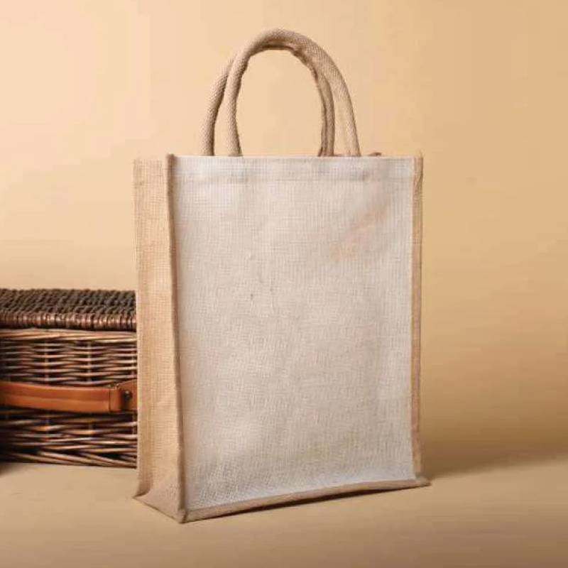Natural Colour Laminated Jute Bag