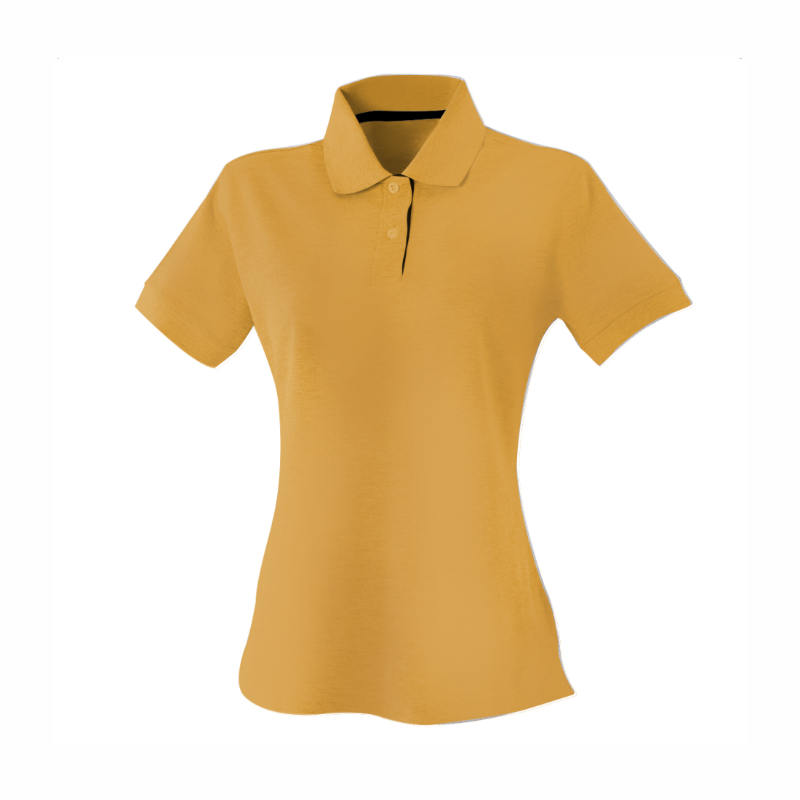 OMG Women's Spanish Polo T-Shirt - Mustard