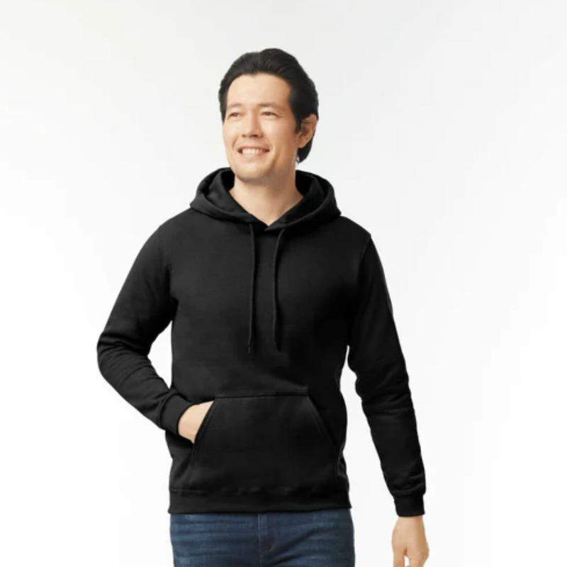 GILDAN Heavy Blend Adult Full Zip Hooded Sweatshirt - Black