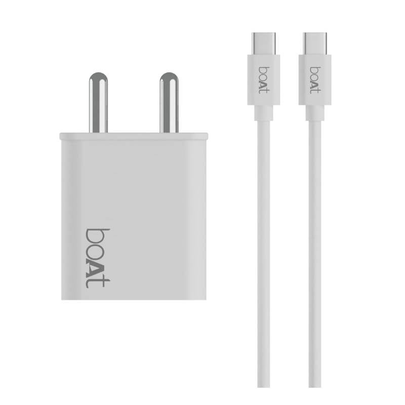boAt WCDV 22.5W Dual Port Wall Charger