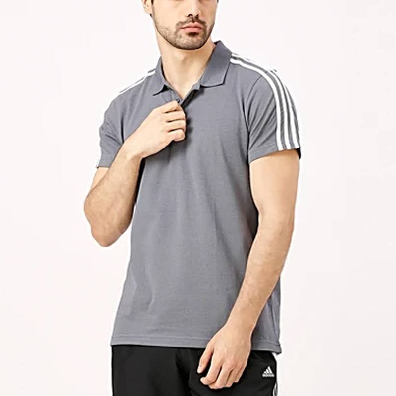 Adidas Poly Cotton Polo T-Shirt - JI9646 - Onix
