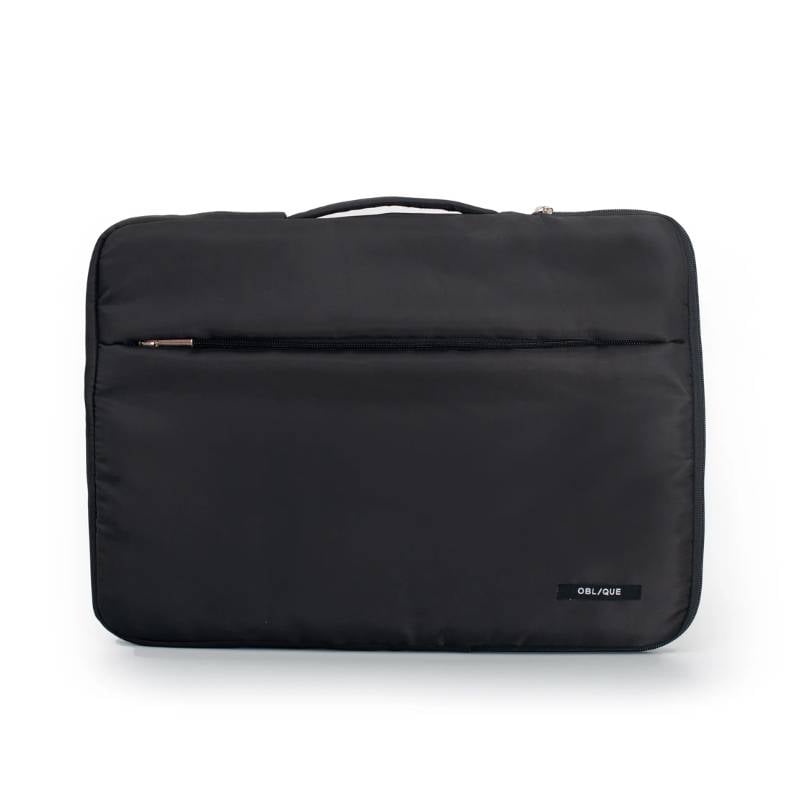 Oblique Mars Laptop Sleeve - Black