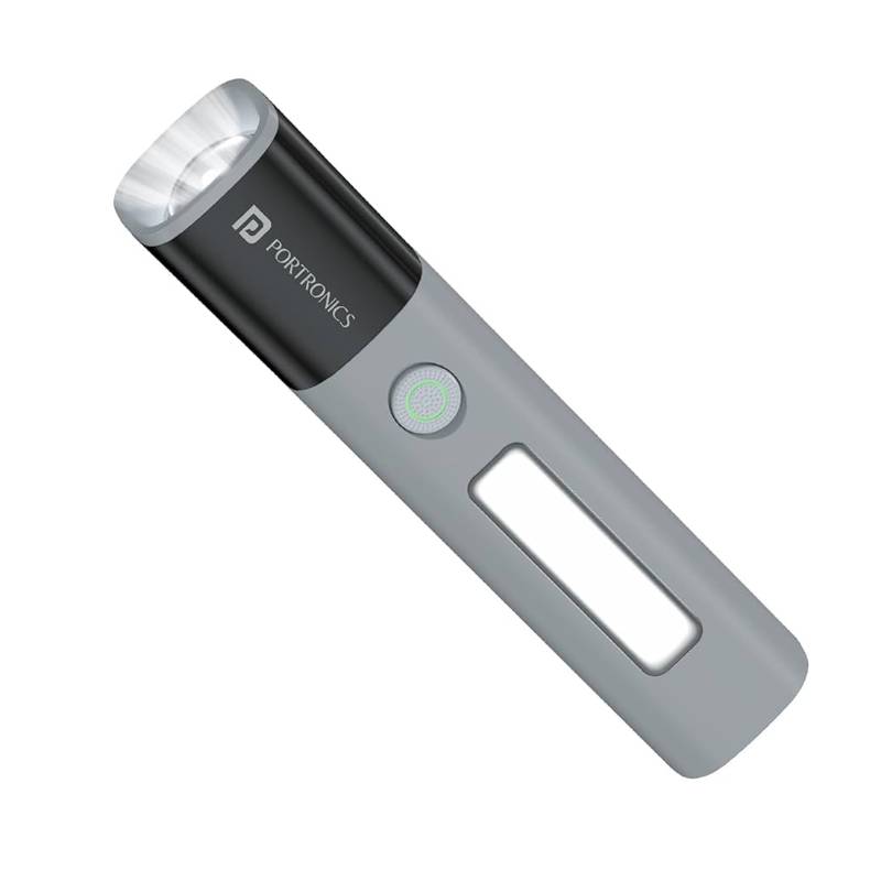 Portronics Eco Glow 2 Tactical Rechargeable Flashlight Torch