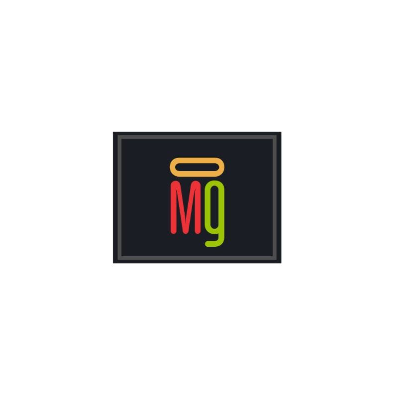 Brand Rubber Mould - OMG - Black