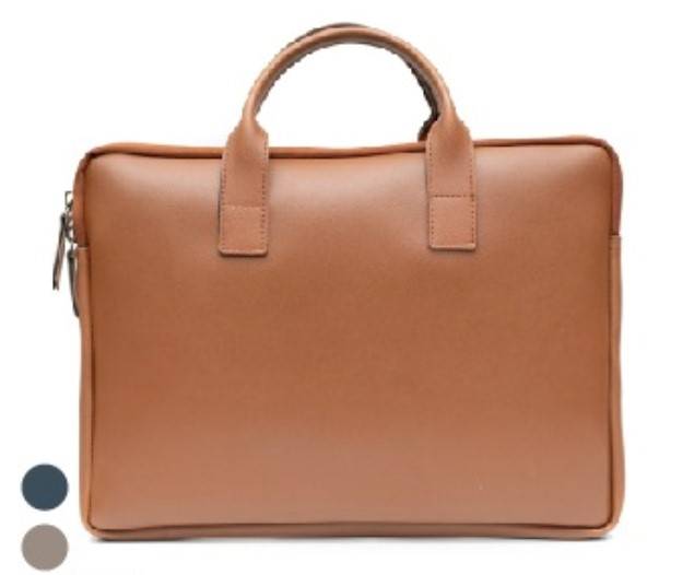 Rio Slim Laptop Bag - Brown