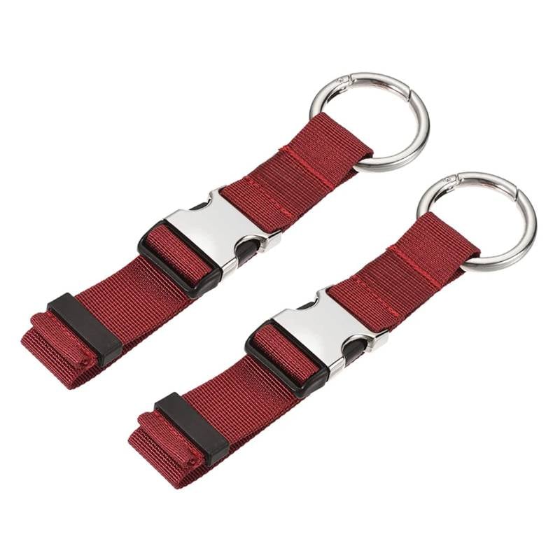 Durable & Versatile Luggage Strap - Red