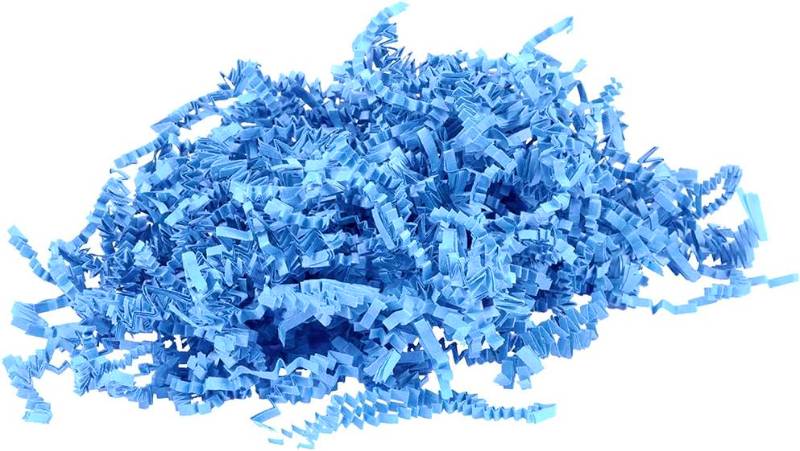 Crinkle Paper - Light Blue