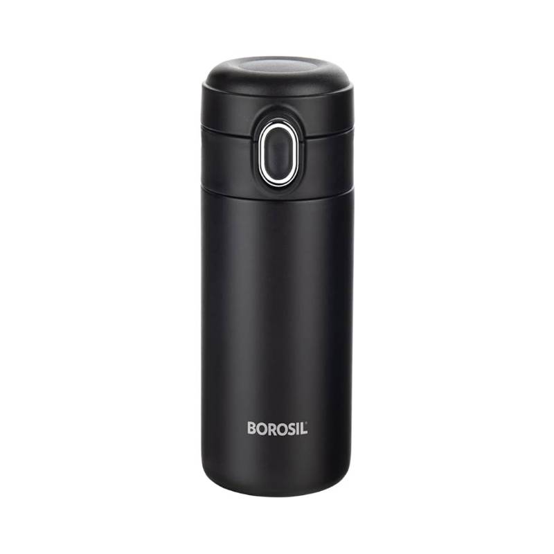 Borosil Traveller 300ml Stainless Steel Water Bottle