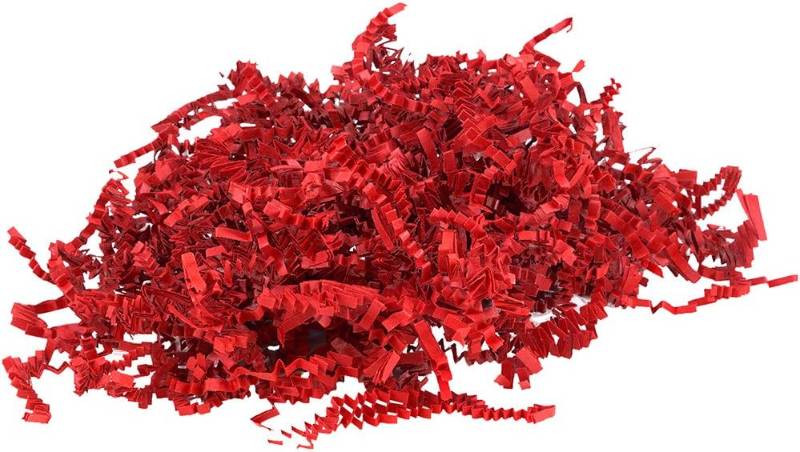 Crinkle paper- Red