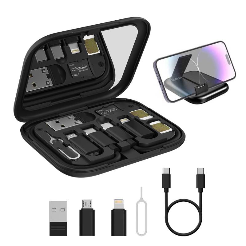 Portronics Snapcase 60W Multifunctional Fast Charging Data Cable Kit