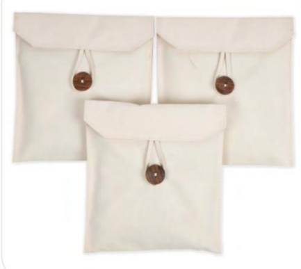 SOIL Folio Canvas Bag Set of 3