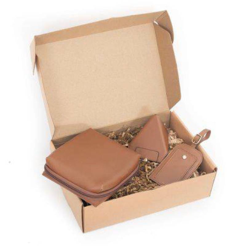 Oblique Gift Set GS -S04 Small - Tan