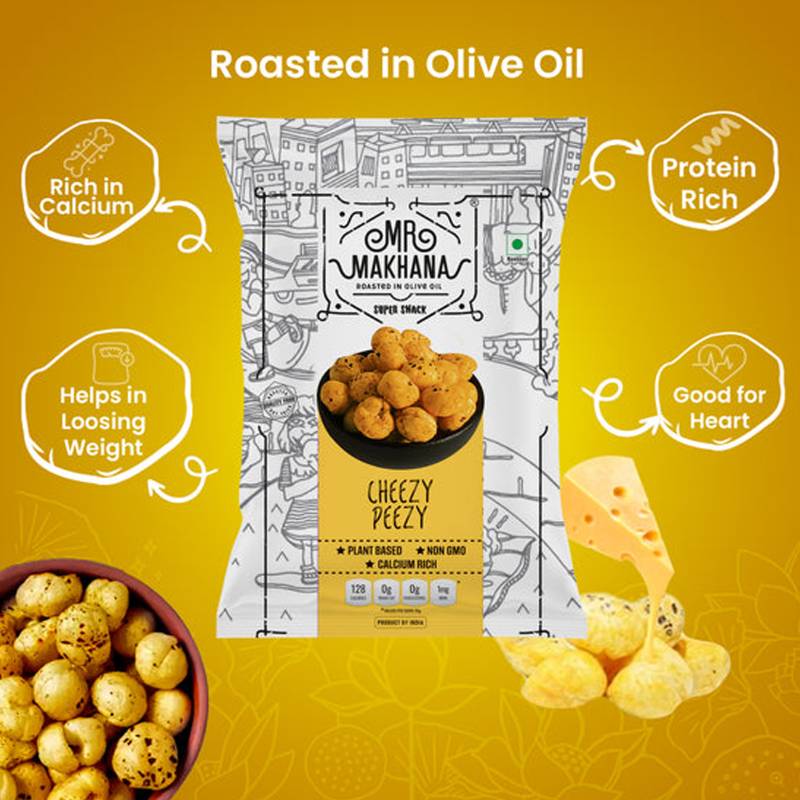 Mr. Makhana Cheese 20 gm
