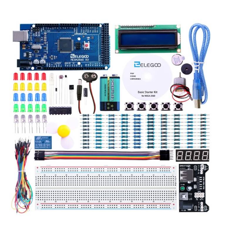 Electrobot Mega 2560 Project The Most Complete Ultimate Starter Kit