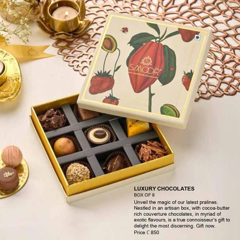 Luxury Chocolates - SMOOR - Box of 9