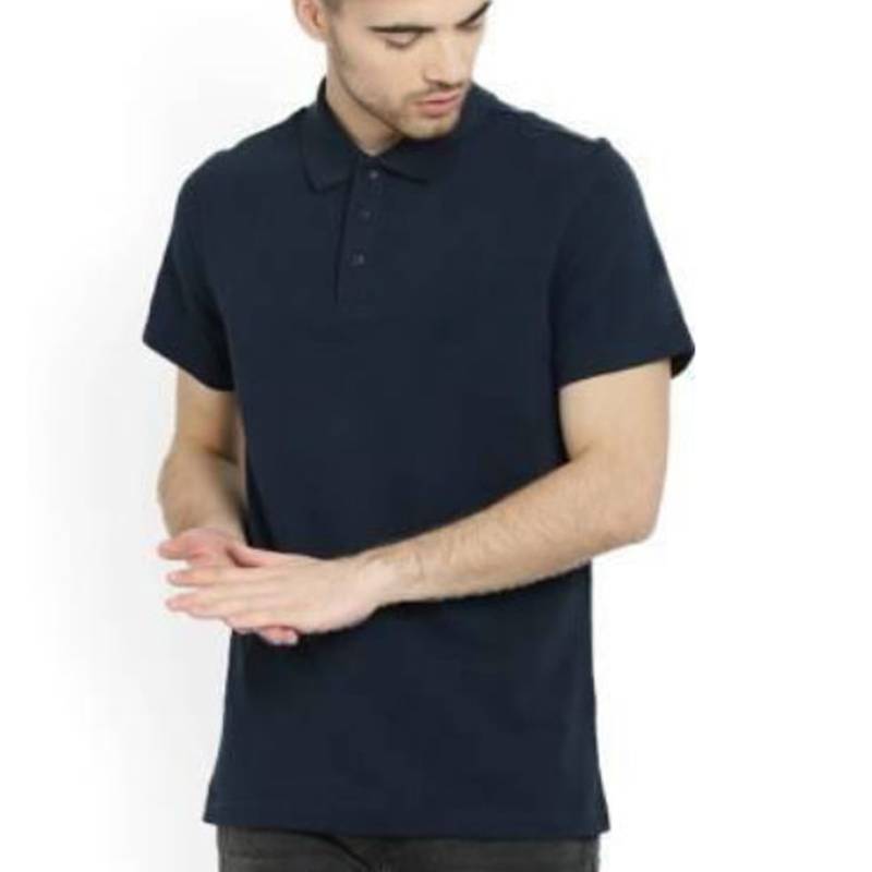 Adidas Poly Cotton Polo T-Shirt HI5594 - Navy