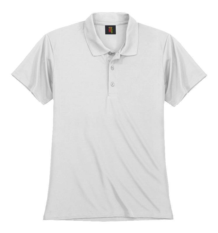 OMG Women's In & Out Polo T-Shirt - White