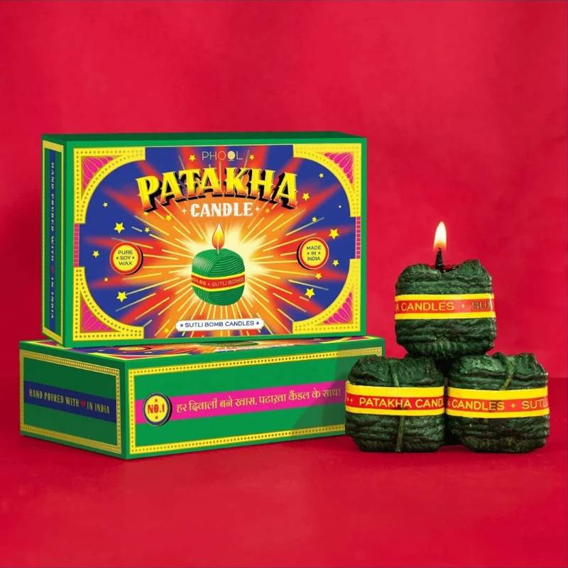Phool Pataka Candles