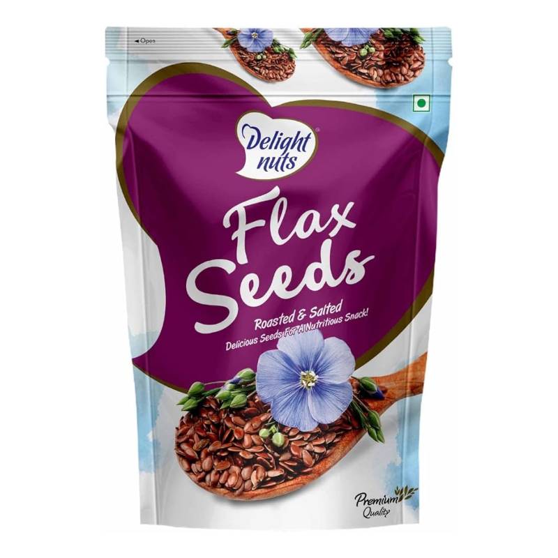 Delight Nuts Raw Flax Seeds - 200gm