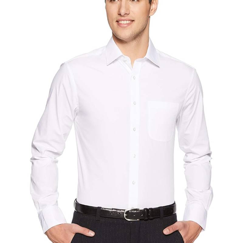 M & S Men's Formal Shirt - White