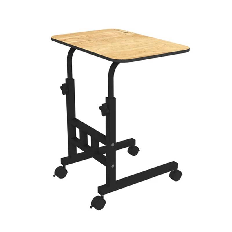 Portronics My Buddy D Wood Multipurpose Movable & Adjustable Table for Computer & Laptop(Brown)