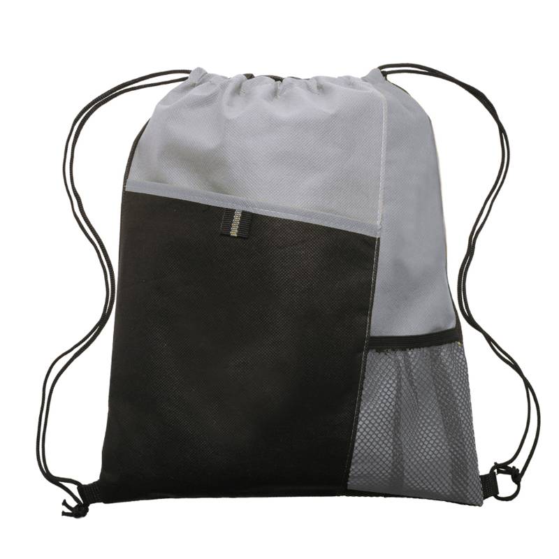travelXOXO Endurance Plus Drawstring Bag-Grey