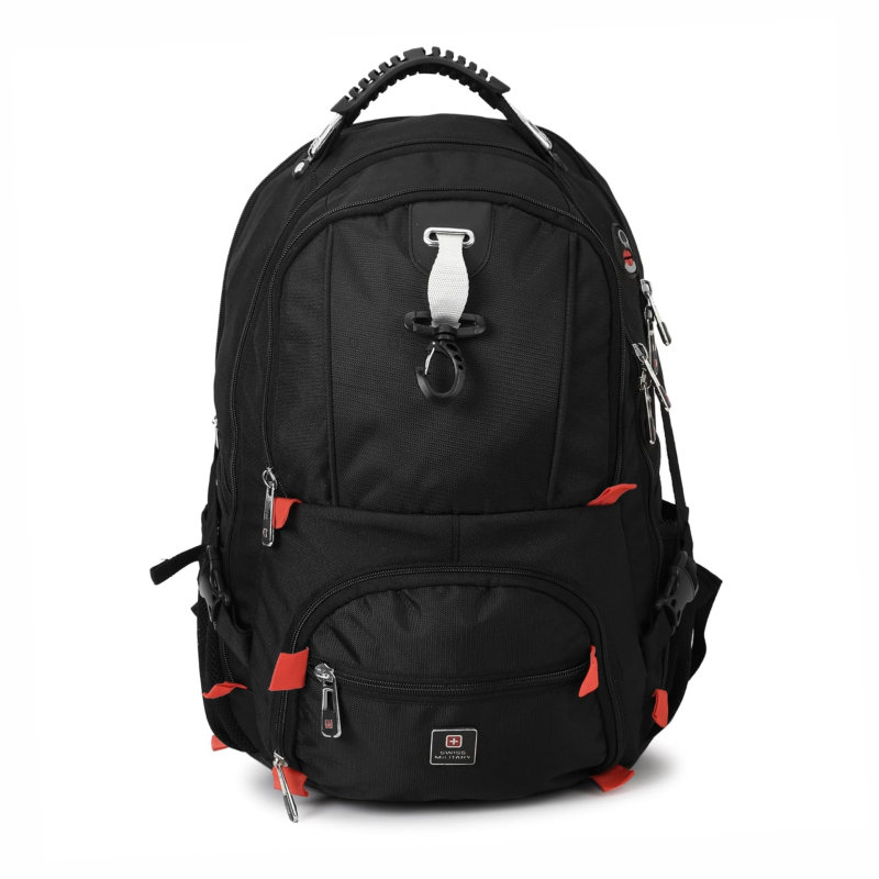 Swiss Military 15.6 Inch Laptop Backpack - Black