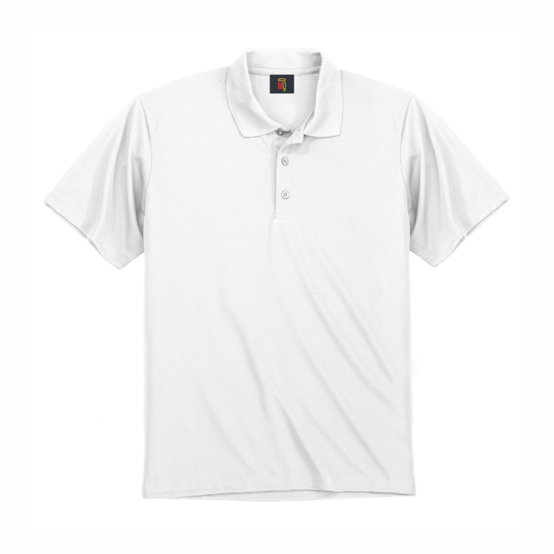 OMG Endurance Unisex In & Out Polo T-Shirt - White